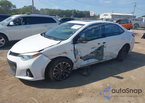 2016 Toyota Corolla S Plus z USA, uszkodzony, nr VIN 2T1BURHE3GC574917